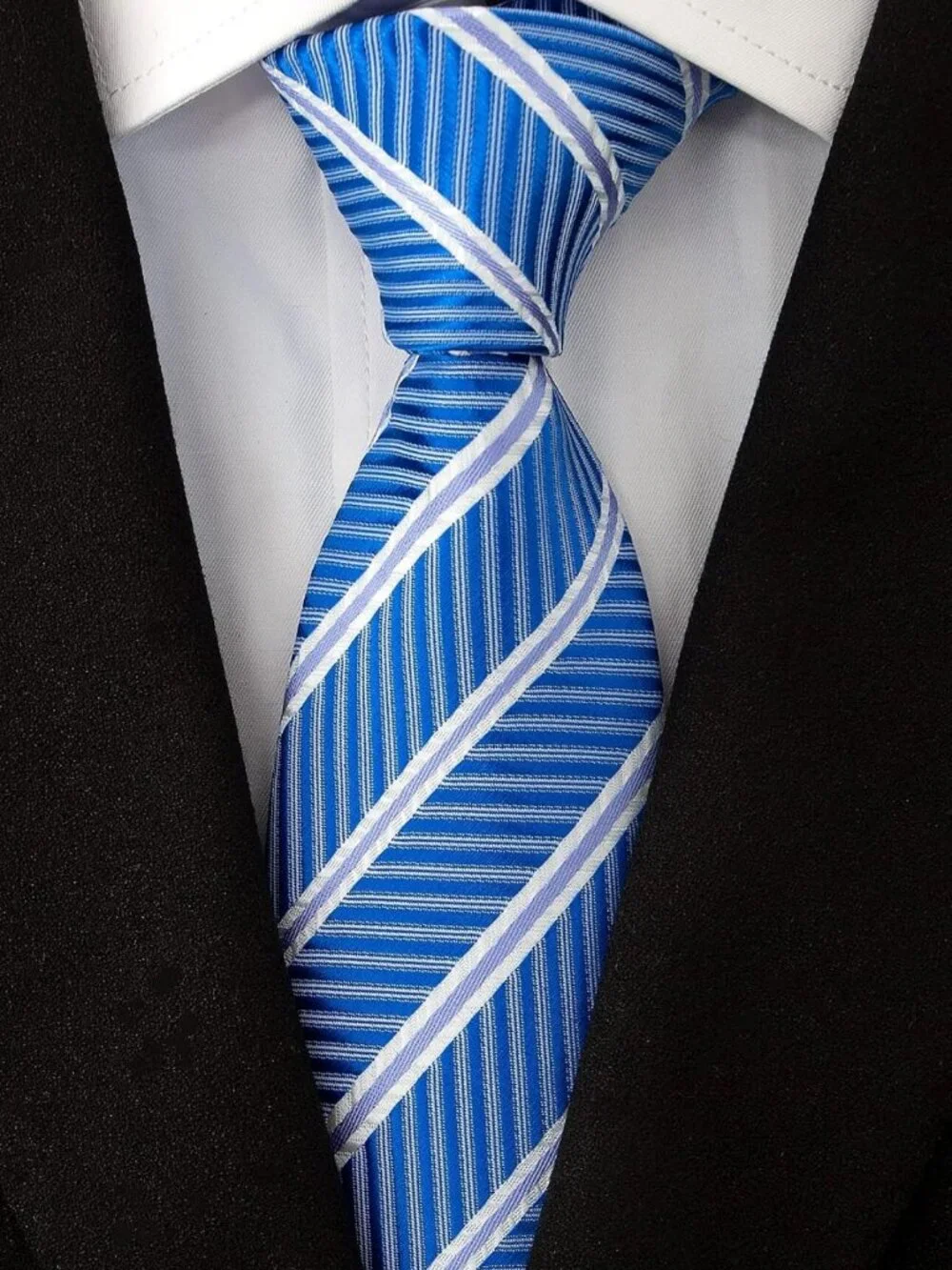 Classic Men's Neckties Set - Woven Jacquard Ties, 6 Stylish Designs for Any